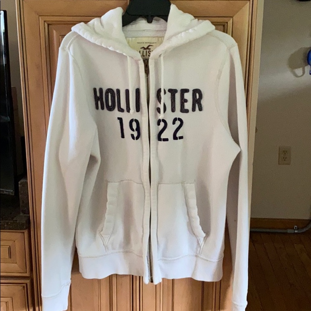 Hollister Sherpa lined zip up hoodie